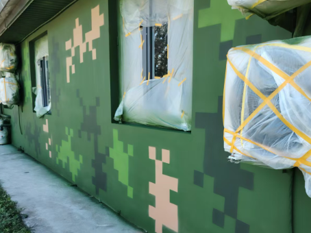 巴彦淖尔海洋 / 林地场景数码伪装